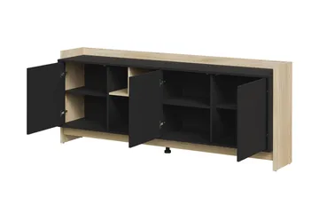 Polina Kommode 190 cm - Brun / Svart - Oppbevaring - Oppbevaringsmøbler - Kommode