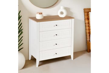 Ranko Kommode 90 cm - Brun/Hvit - Oppbevaring - Oppbevaringsmøbler - Kommode