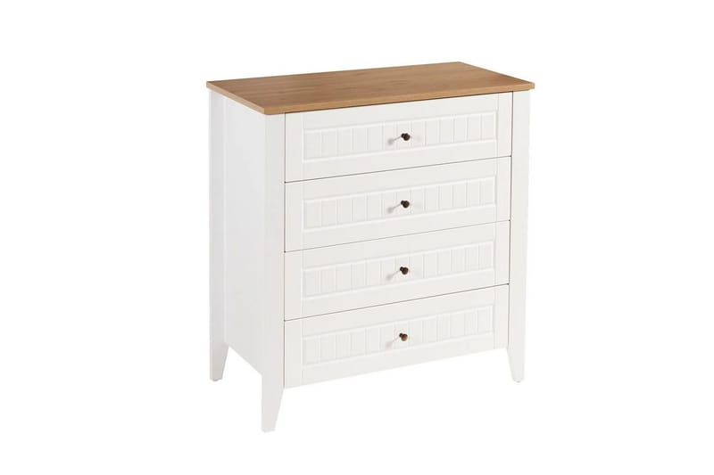 Ranko Kommode 90 cm - Brun/Hvit - Oppbevaring - Oppbevaringsmøbler - Kommode