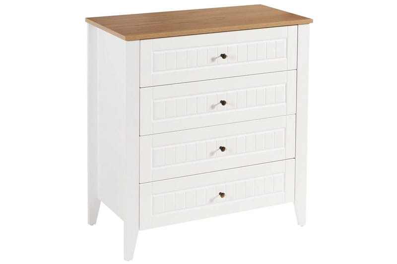 Ranko Kommode 90 cm - Brun/Hvit - Oppbevaring - Oppbevaringsmøbler - Kommode