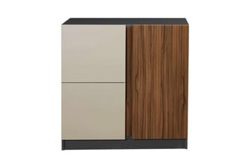 Ranko Kommode 90 cm - Sjokoladebrun/Antrasitt - Oppbevaring - Oppbevaringsmøbler - Kommode