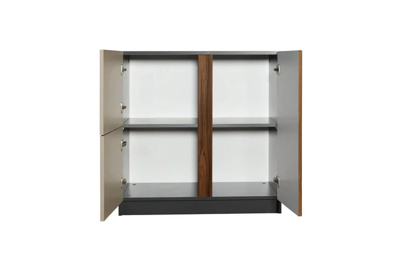 Ranko Kommode 90 cm - Sjokoladebrun/Antrasitt - Oppbevaring - Oppbevaringsmøbler - Kommode