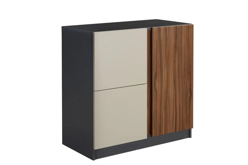Ranko Kommode 90 cm - Sjokoladebrun/Antrasitt - Oppbevaring - Oppbevaringsmøbler - Kommode