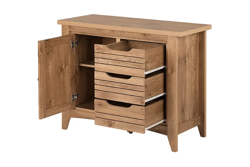 Ratulowski Kommode - Tre/Natur - Oppbevaring - Oppbevaringsmøbler - Kommode