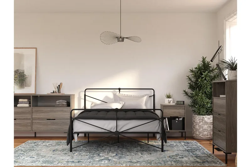 Rayburn Kommode Grå - Dorel Home - Oppbevaring - Oppbevaringsmøbler - Kommode