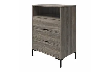 Rayburn Kommode Grå - Dorel Home - Oppbevaring - Oppbevaringsmøbler - Kommode