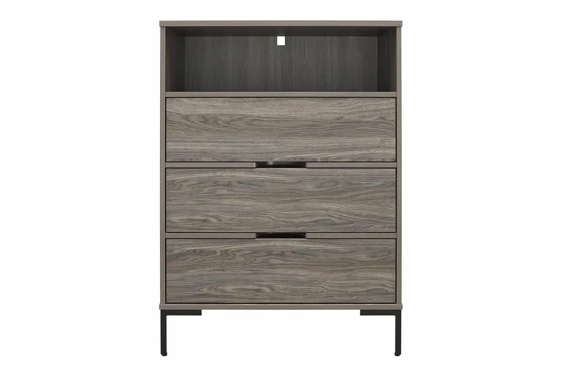 Rayburn Kommode Grå - Dorel Home - Oppbevaring - Oppbevaringsmøbler - Kommode