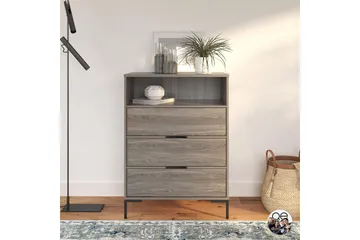 Rayburn Kommode Grå - Dorel Home - Oppbevaring - Oppbevaringsmøbler - Kommode