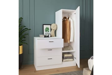 Rinorea Oppbevaringsskap 40x140 cm - Hvit - Oppbevaring - Oppbevaringsmøbler - Kommode