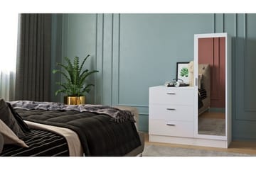 Rinorea Oppbevaringsskap 40x140 cm - Hvit - Oppbevaring - Oppbevaringsmøbler - Kommode