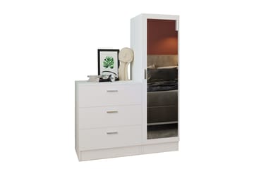 Rinorea Oppbevaringsskap 40x140 cm - Hvit - Oppbevaring - Oppbevaringsmøbler - Kommode