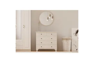 Rylic Kommode 90 cm - Matt Hvit - Oppbevaring - Oppbevaringsmøbler - Kommode