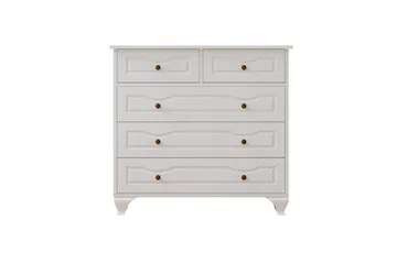 Rylic Kommode 90 cm - Matt Hvit - Oppbevaring - Oppbevaringsmøbler - Kommode