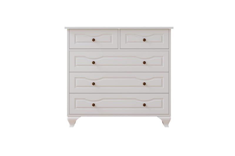 Rylic Kommode 90 cm, Matt Hvit