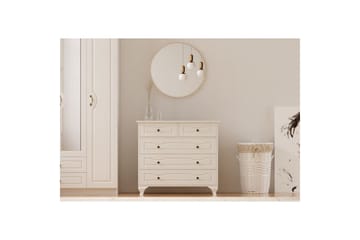 Rylic Kommode 90 cm - Matt Hvit - Oppbevaring - Oppbevaringsmøbler - Kommode