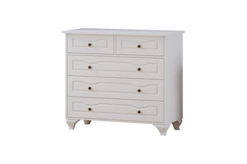 Rylic Kommode 90 cm - Matt Hvit - Oppbevaring - Oppbevaringsmøbler - Kommode