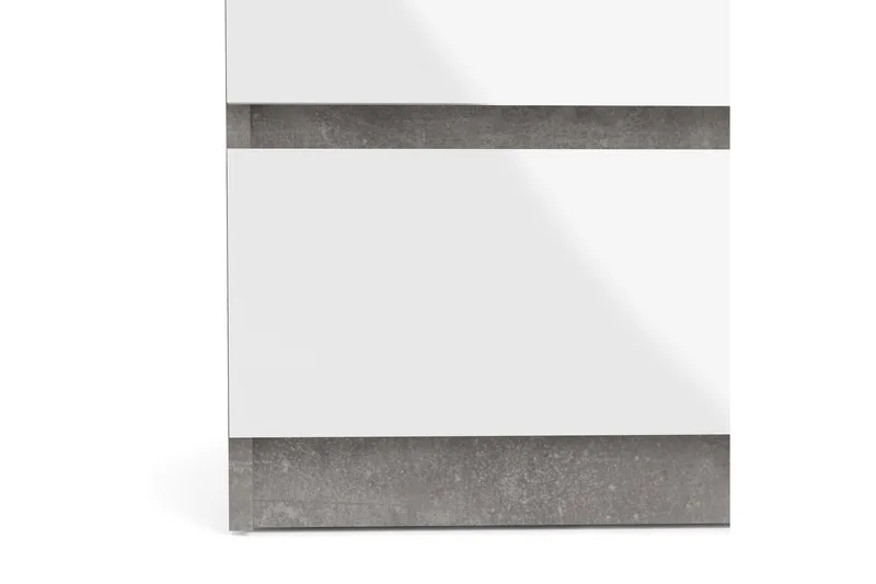 Salomns Kommode 50x154 cm - Hvit | Grå - Oppbevaring - Oppbevaringsmøbler - Kommode