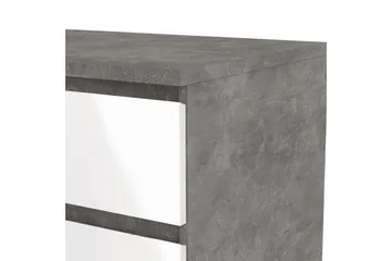 Salomns Kommode 50x154 cm - Hvit | Grå - Oppbevaring - Oppbevaringsmøbler - Kommode