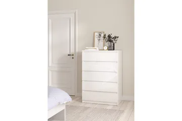 Salomns Kommode 77 cm - Hvit - Oppbevaring - Oppbevaringsmøbler - Kommode