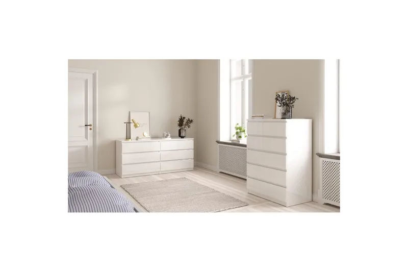 Salomns Kommode 77 cm - Hvit - Oppbevaring - Oppbevaringsmøbler - Kommode