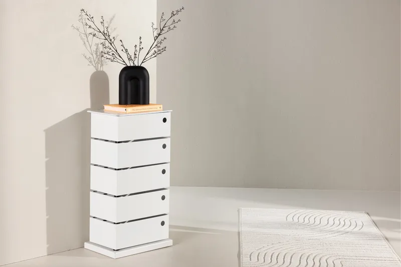 San Carlos Kommode - Hvit - Oppbevaring - Oppbevaringsmøbler - Kommode