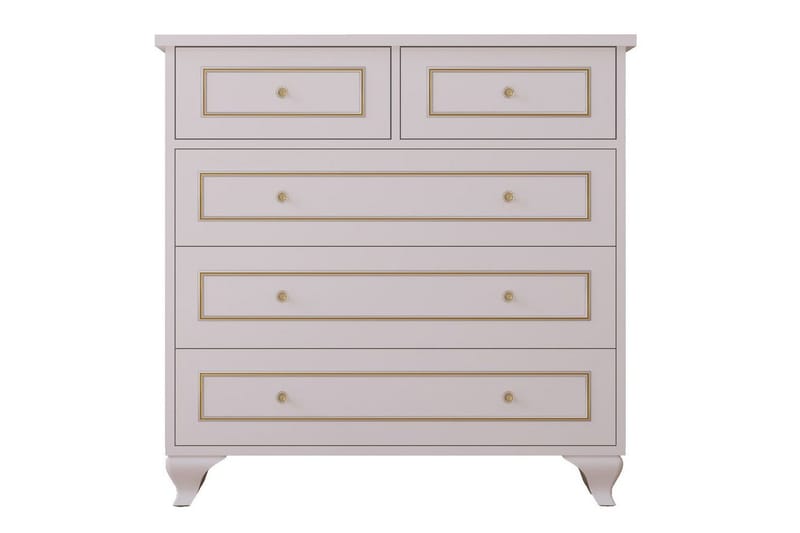 Seric Kommode 90 cm, Matt Hvit