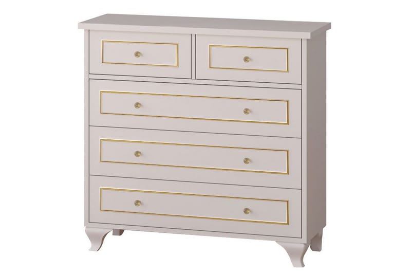 Seric Kommode 90 cm - Matt Hvit - Oppbevaring - Oppbevaringsmøbler - Kommode