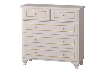 Seric Kommode 90 cm - Matt Hvit - Oppbevaring - Oppbevaringsmøbler - Kommode