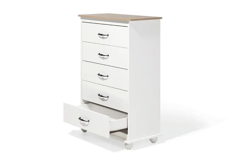 Sharon Kommode 39 | 76 cm - Hvit - Oppbevaring - Oppbevaringsmøbler - Kommode