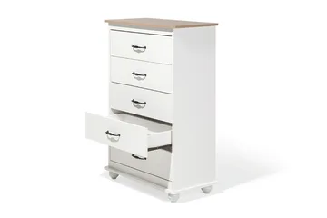 Sharon Kommode 39 | 76 cm - Hvit - Oppbevaring - Oppbevaringsmøbler - Kommode