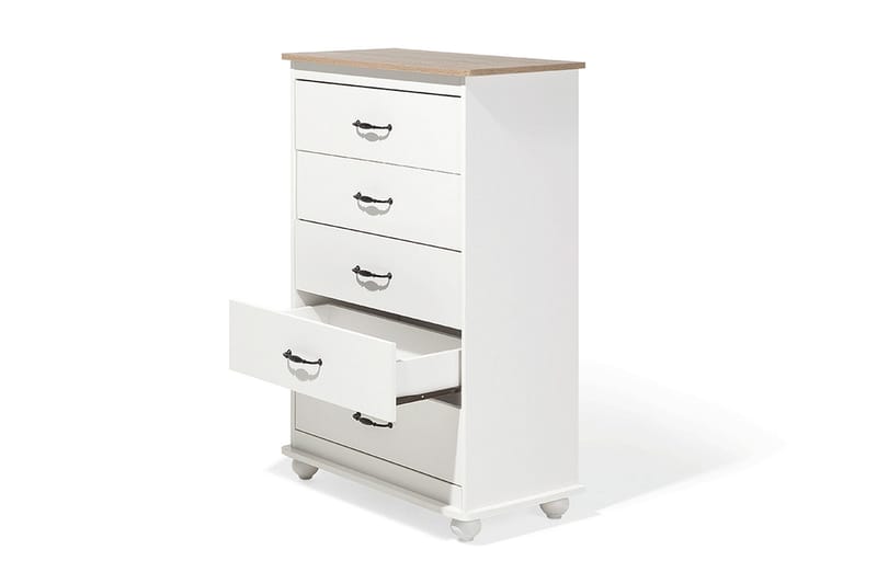 Sharon Kommode 39 | 76 cm - Hvit - Oppbevaring - Oppbevaringsmøbler - Kommode