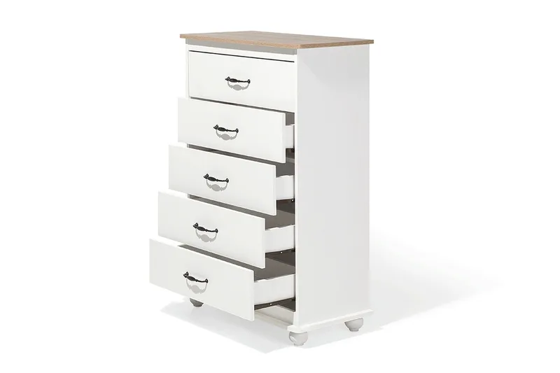 Sharon Kommode 39 | 76 cm - Hvit - Oppbevaring - Oppbevaringsmøbler - Kommode