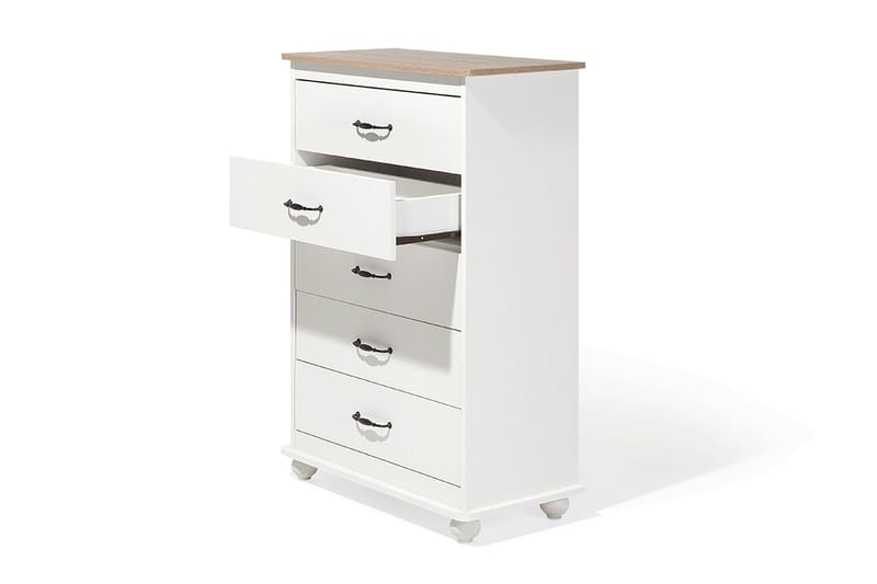 Sharon Kommode 39 | 76 cm - Hvit - Oppbevaring - Oppbevaringsmøbler - Kommode