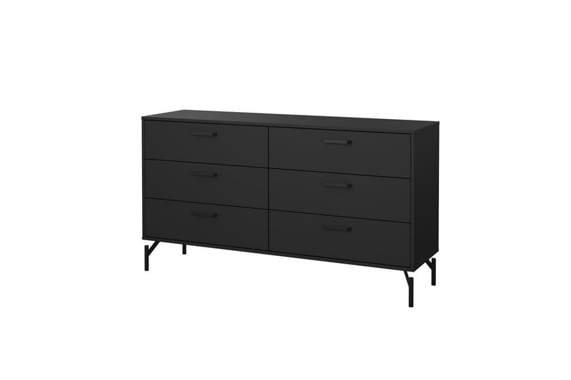 Shinpei Kommode 139 cm - Svart - Oppbevaring - Oppbevaringsmøbler - Kommode
