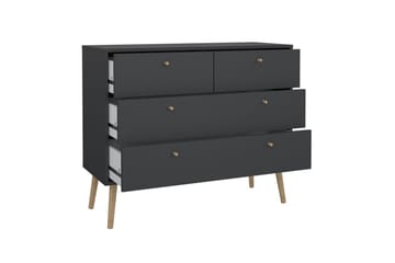 Shinta Kommode 99 cm - Mørk grå - Oppbevaring - Oppbevaringsmøbler - Kommode