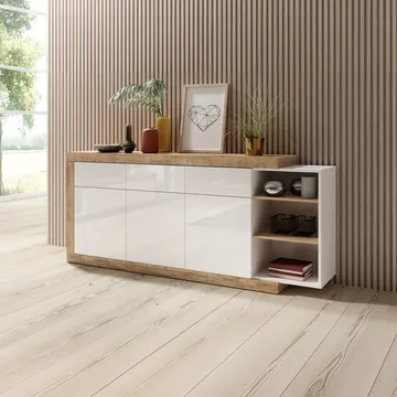 Kommode Sintra 3 Dører - 200 cm - Oppbevaring - Oppbevaringsmøbler - Sideboard & skjenk