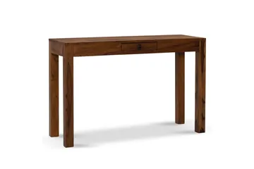 Skrivebord Wohnling for hjemmekontor med skuff i solid tre - Møbler - Bord - Kontorbord - Skrivebord