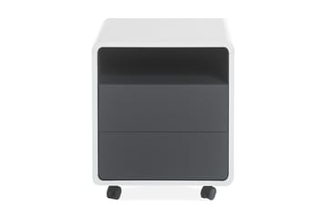 Tadeo Hurts - Hvit/Grå - Oppbevaring - Oppbevaringsmøbler - Kommode - Skuffeseksjon