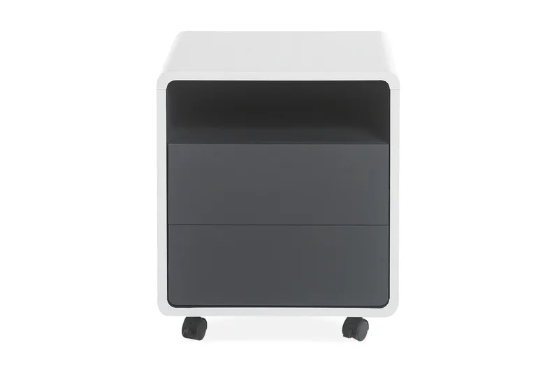 Tadeo Hurts - Hvit/Grå - Oppbevaring - Oppbevaringsmøbler - Kommode - Skuffeseksjon
