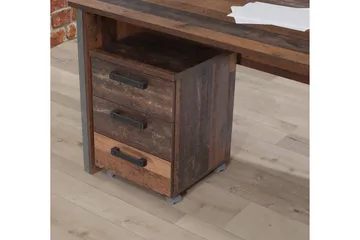 Torelles Vondt 60x41 cm - Brun / Grå - Oppbevaring - Oppbevaringsmøbler - Kommode - Skuffeseksjon