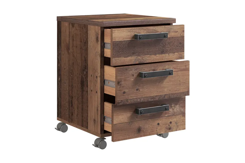 Torelles Vondt 60x41 cm - Brun / Grå - Oppbevaring - Oppbevaringsmøbler - Kommode - Skuffeseksjon