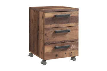 Torelles Vondt 60x41 cm - Brun / Grå - Oppbevaring - Oppbevaringsmøbler - Kommode - Skuffeseksjon