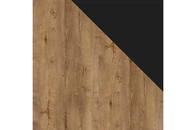 Soho Kommode 41x120 cm LED-belysning - Eik/Svart/Blå - Oppbevaring - Oppbevaringsmøbler - Kommode