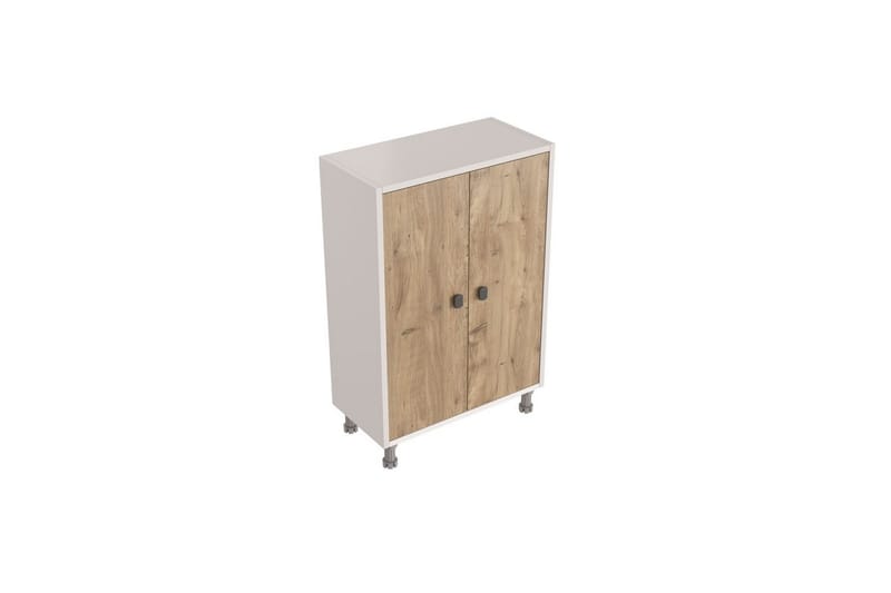 Sourav Kommode 59 cm - Brun/Hvit - Oppbevaring - Oppbevaringsmøbler - Kommode