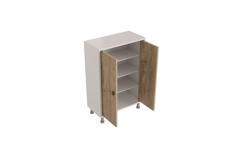 Sourav Kommode 59 cm - Brun/Hvit - Oppbevaring - Oppbevaringsmøbler - Kommode