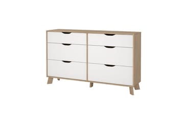 Sumita Kommode 156 cm - Natur/Hvit - Oppbevaring - Oppbevaringsmøbler - Kommode