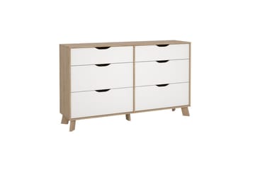 Sumita Kommode 156 cm - Natur/Hvit - Oppbevaring - Oppbevaringsmøbler - Kommode