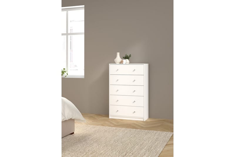Sundra Kommode 72 cm - Hvit - Oppbevaring - Oppbevaringsmøbler - Kommode