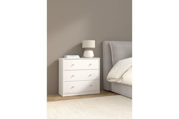Sundra Kommode 72 cm - Hvit - Oppbevaring - Oppbevaringsmøbler - Kommode
