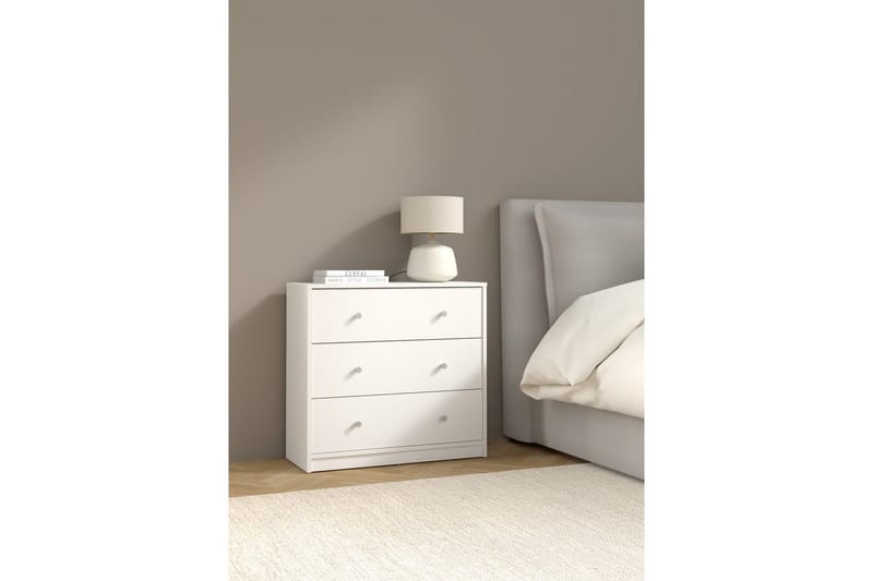 Sundra Kommode 72 cm - Hvit - Oppbevaring - Oppbevaringsmøbler - Kommode